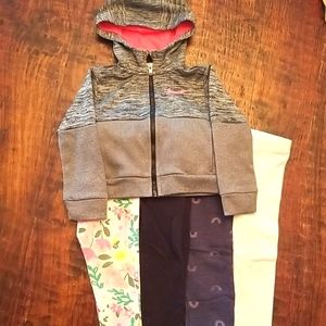 Nike jacket w/tights winter bundle